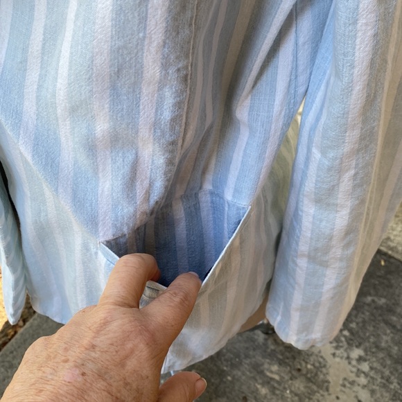 Frame 100% cotton lightweight blazer with great pockets and thin shoulder pads - Picture 5 of 16